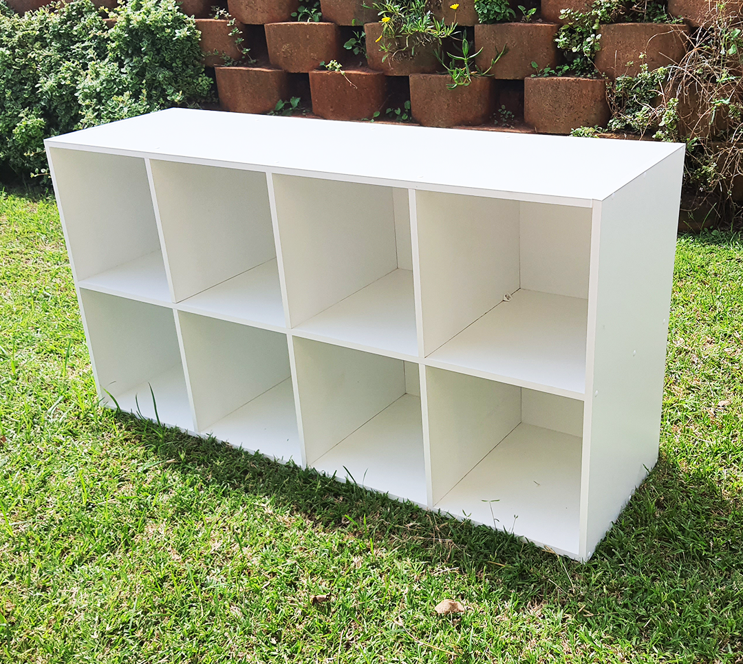 2 x 4 Montessori Shelf- 1.5m Wide
