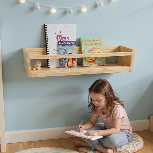 Wall Mounted Bookshelf