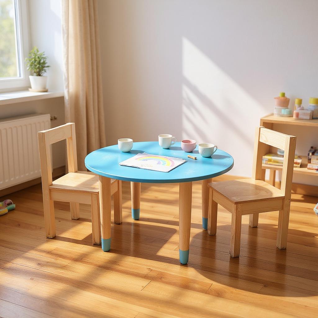 Round Table & Chairs