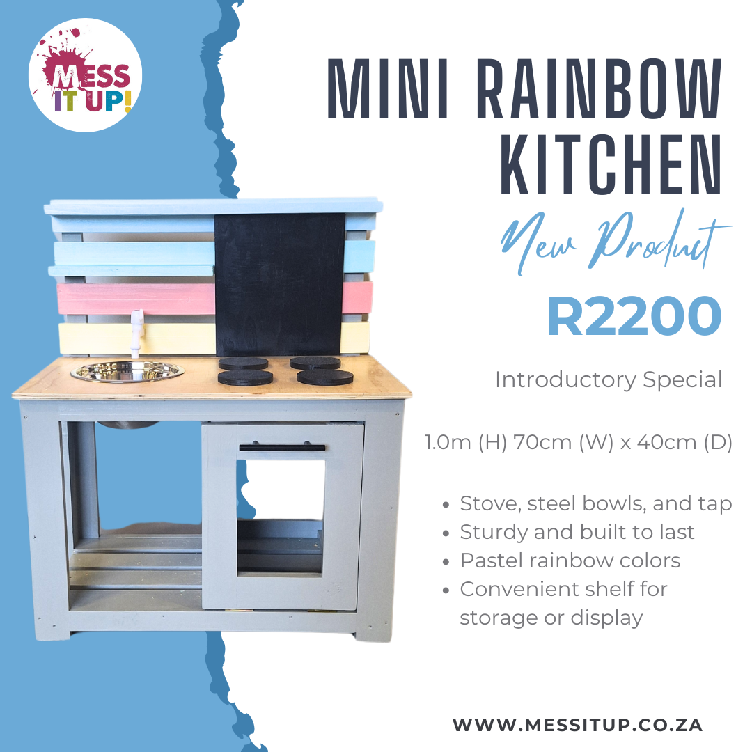 Mud Kitchen Mini Rainbow
