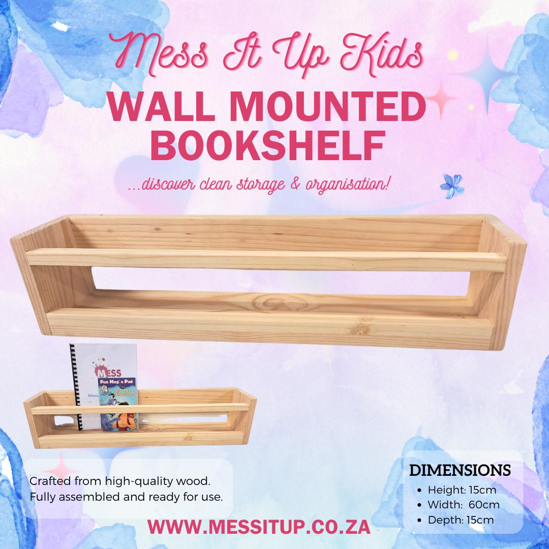 Wall Mounted Bookshelf