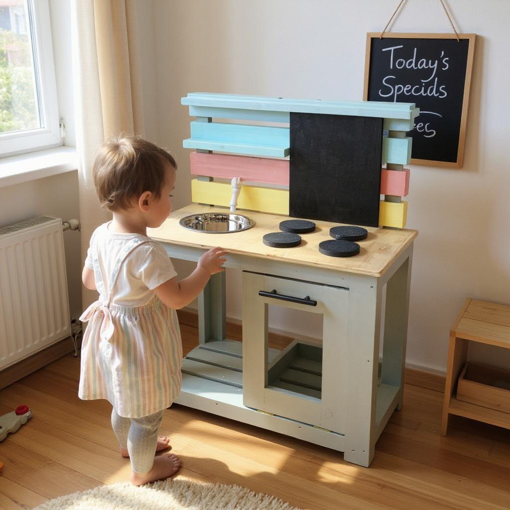 Mud Kitchen Mini Rainbow