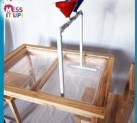 Sensory Table with Lid with chairs - Mess It Up Kids