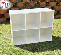 2 x 3 Montessori Shelf- 1.0m Wide with boxes - Mess It Up Kids