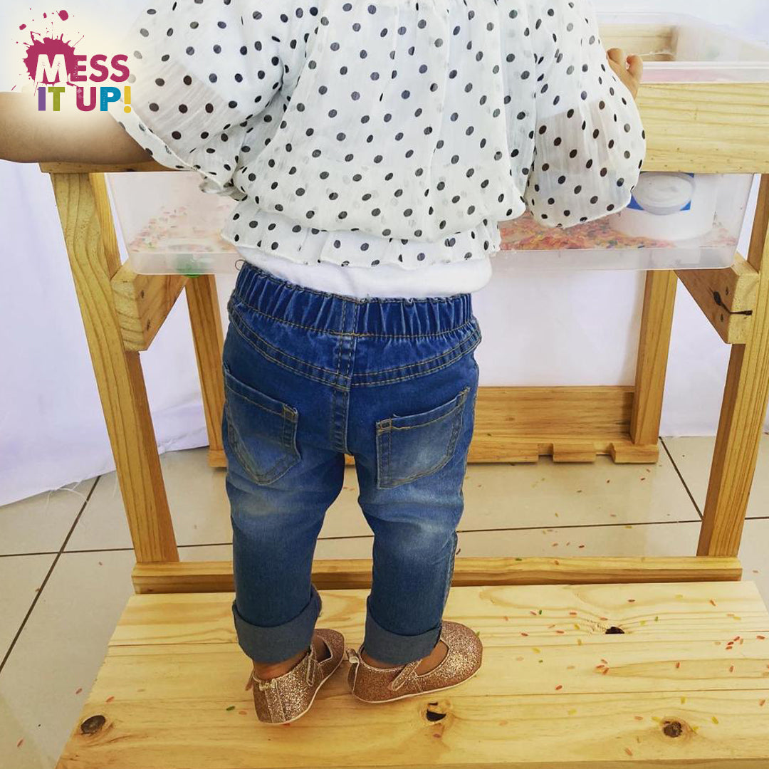 Wooden Step - Mess It Up Kids