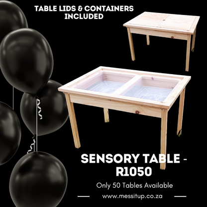 Black Friday - Sensory Table with Lid