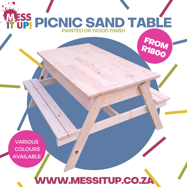 Sandbox picnic hot sale table