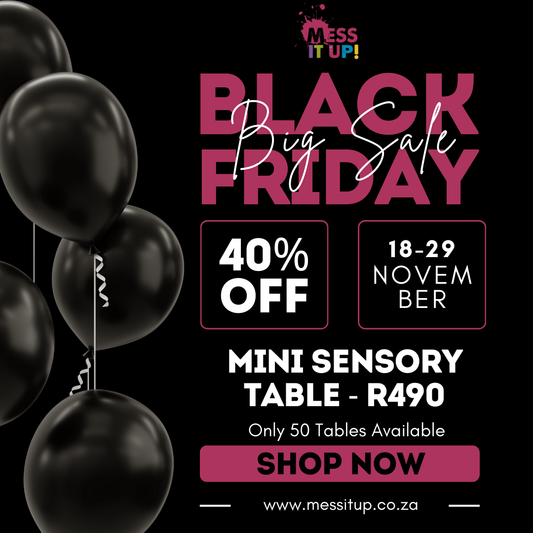 Black Friday - Mini Sensory Table