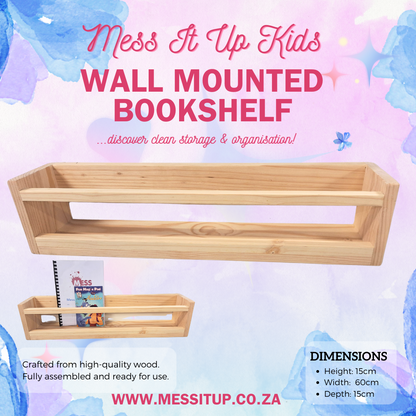 Wall Mounted Bookshelf