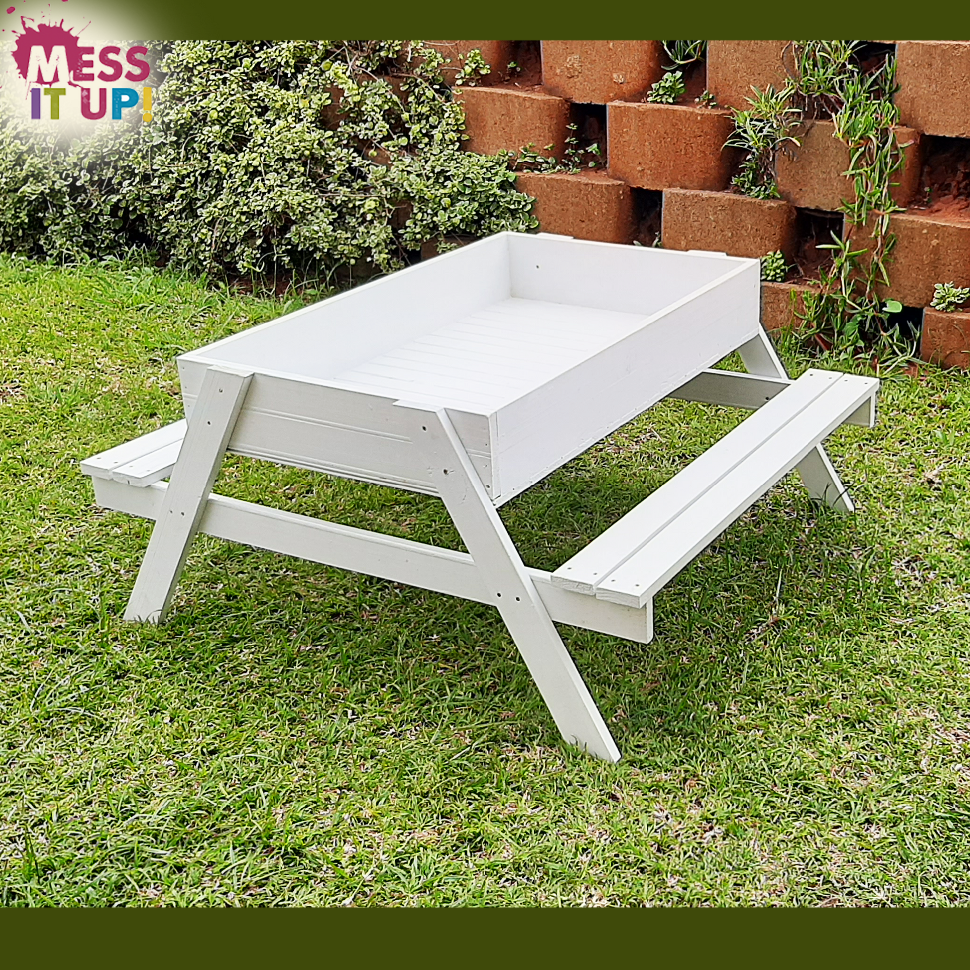 Sandbox Picnic Table - Mess It Up Kids