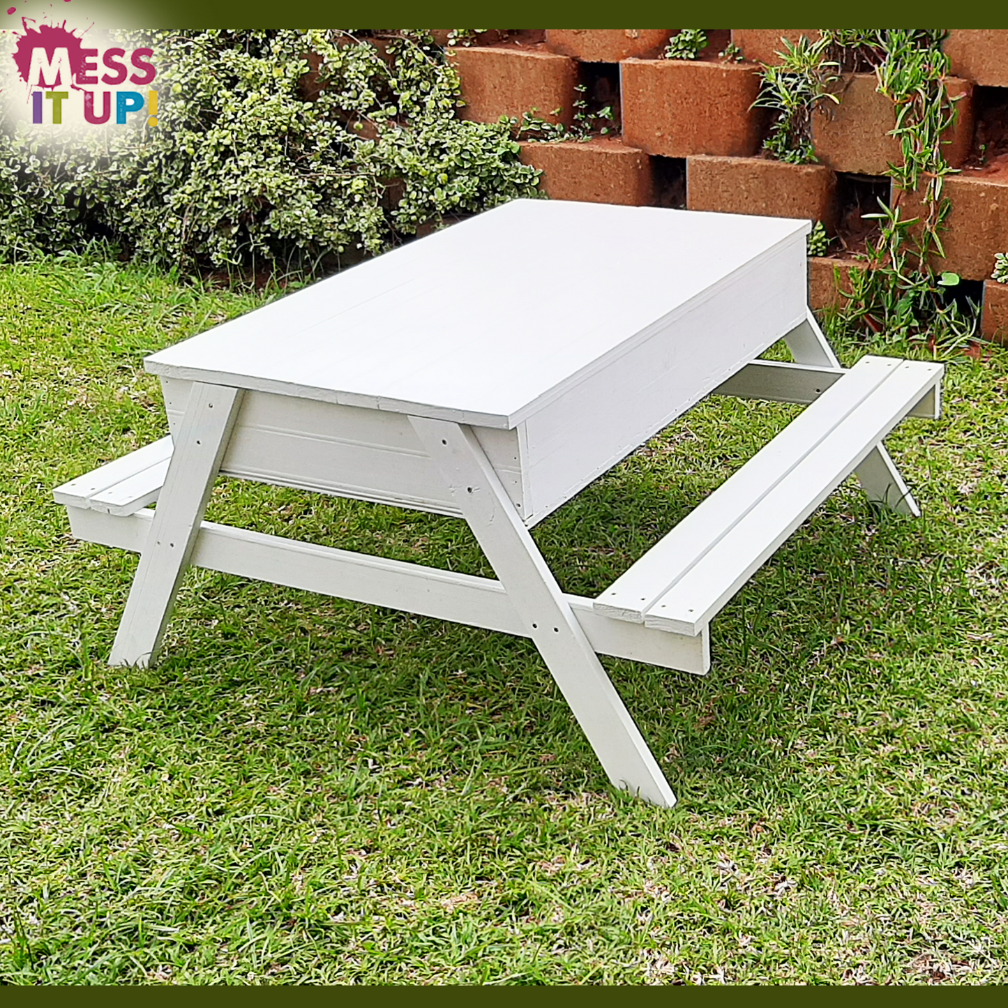 Sandbox Picnic Table - Mess It Up Kids