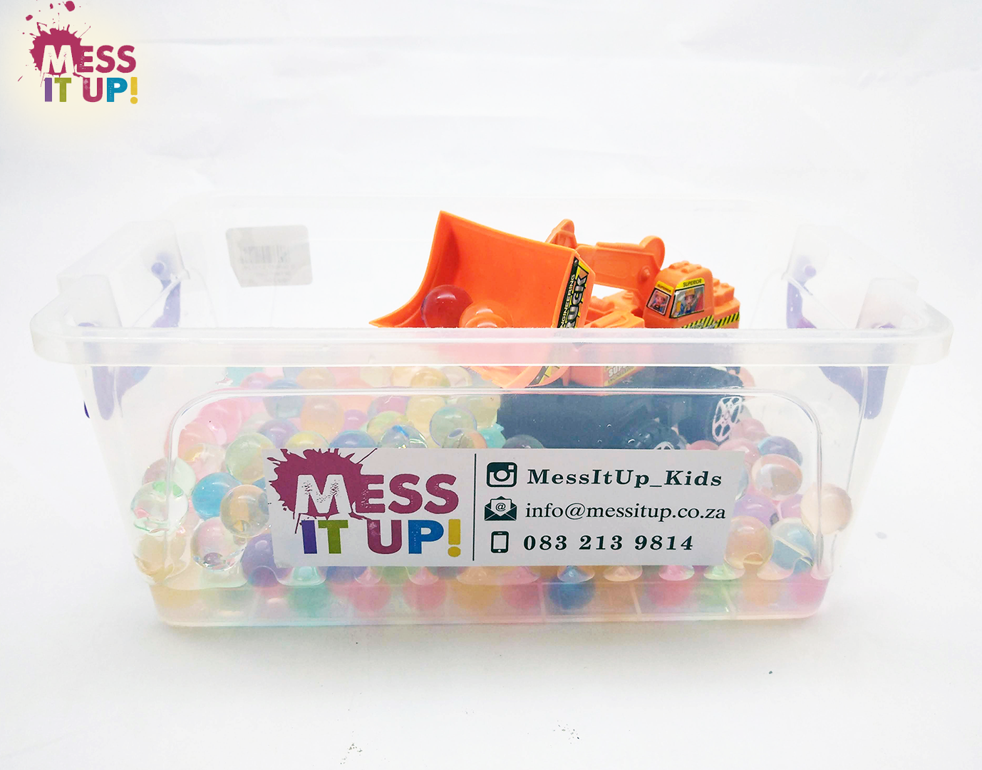 Water Beads Construction Kit - Mess It Up Kids