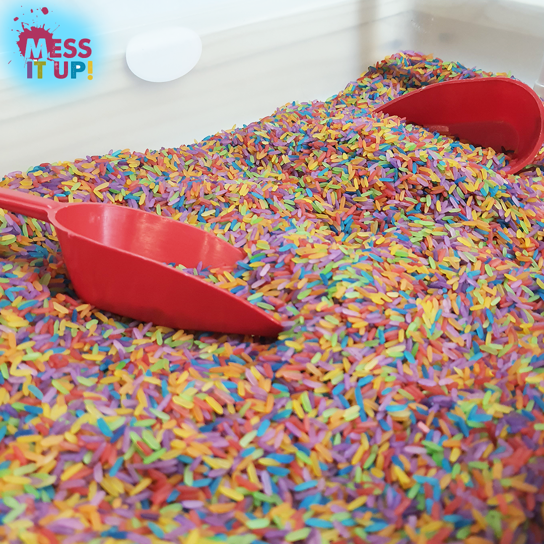 Messed Up Rice Rainbow Rice - Filler – Mess It Up Kids
